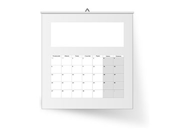 Kalendarze listwowane A1