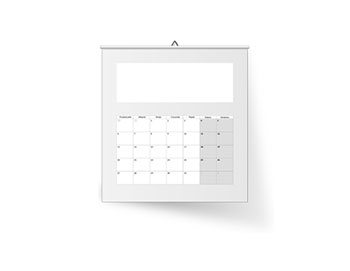 Kalendarze listwowane A2